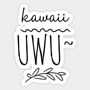 Kawaii UwU Sticker